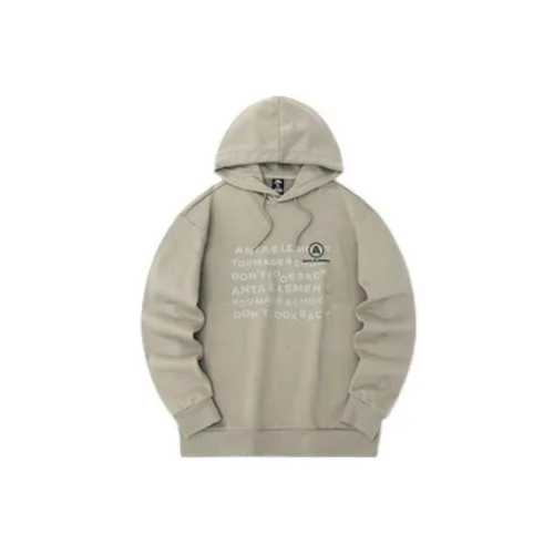 ANTA Life Collection Sweatshirts Unisex Weathered Wood Color