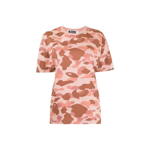 A BATHING APE T-Shirts Women's Pink