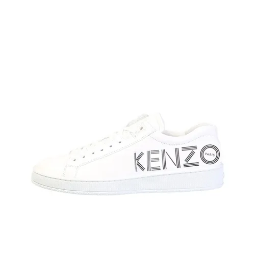 KENZO Skateboard Shoes Women's Low-Top White