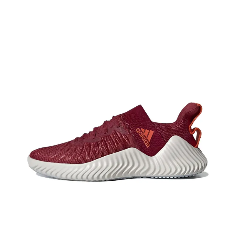 Adidas Alphabounce Trainer 'Burgundy White'-0