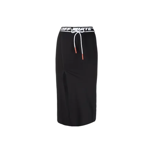 OFF-WHITE Casual Long Skirts Women's Black