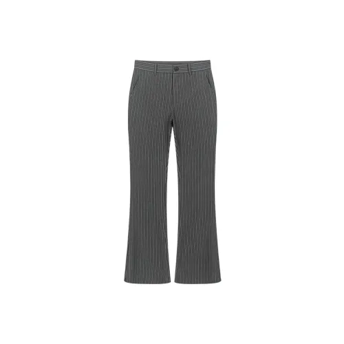 Bosieagender Casual Pants Unisex Light Gray