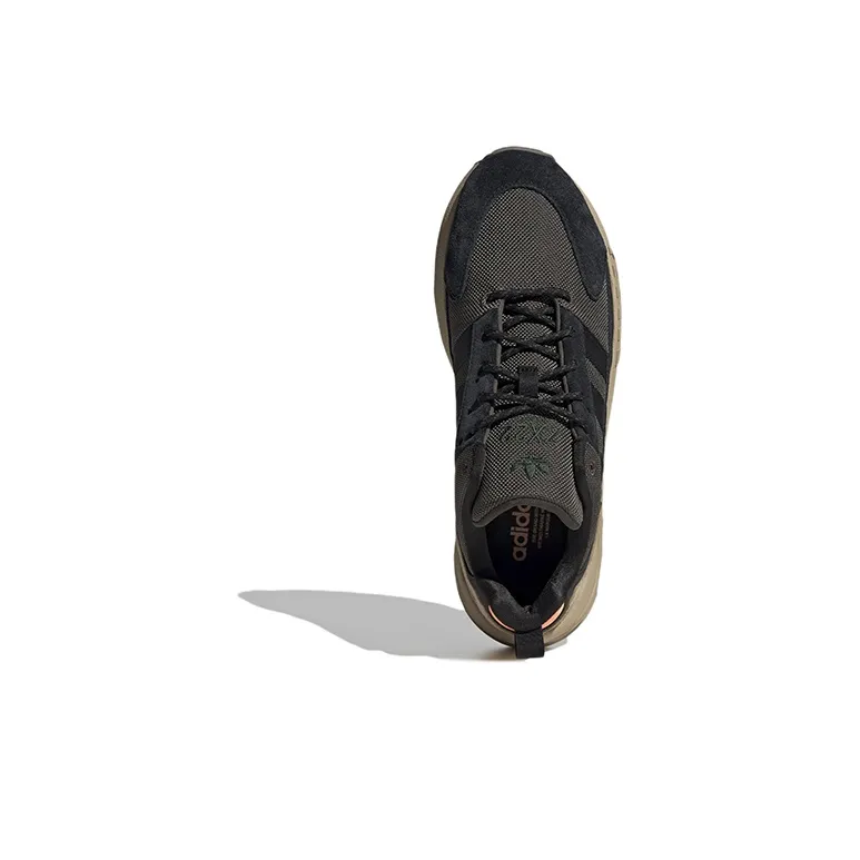 Zx 22 Adidas Originals Boost 'Shadow Olive Orange'-4