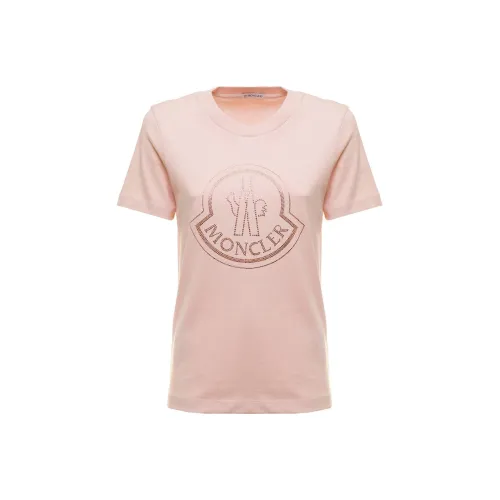 Moncler T-Shirts Women's Pink