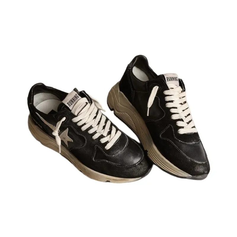 Golden Goose Running Sole Panelled Sneakers-2