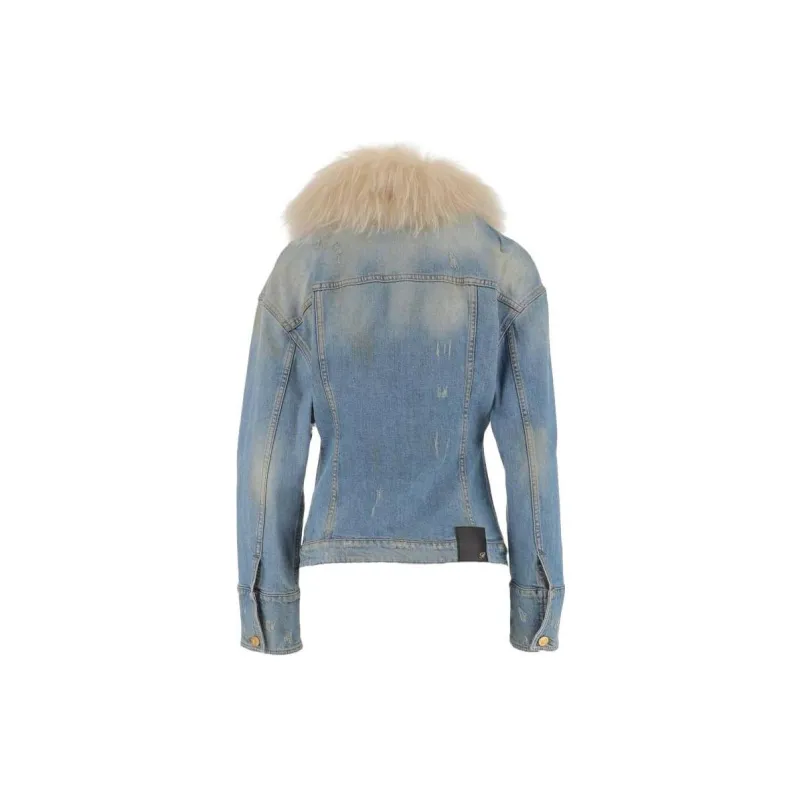 Blumarine Denim Jackets Women's Blue-1