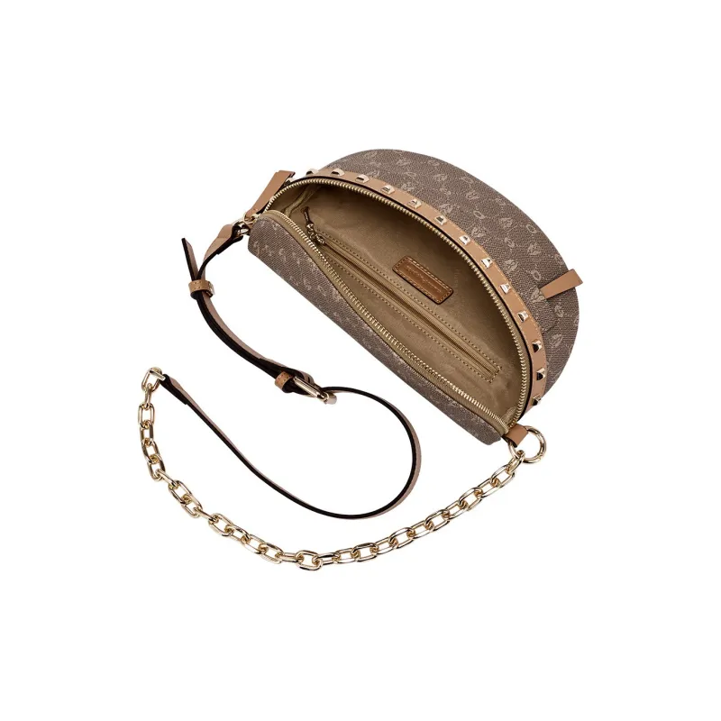 Hush Puppies PVC Chain Bag Crossbody Bag Shoulder Bag Sling Bag Small Size Women's Khaki-3
