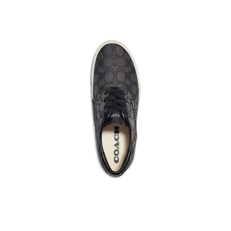 COACH CitySole Skate Low Top Stylish Skateboarding Shoes Women's Black-3
