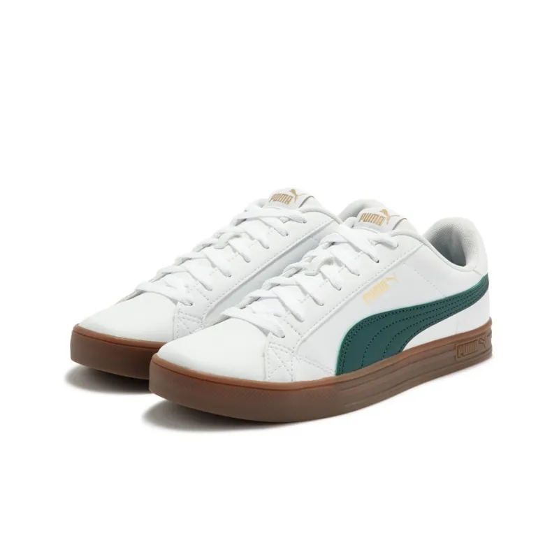 PUMA Smash Vulc V3 Lo 'White Green'-2