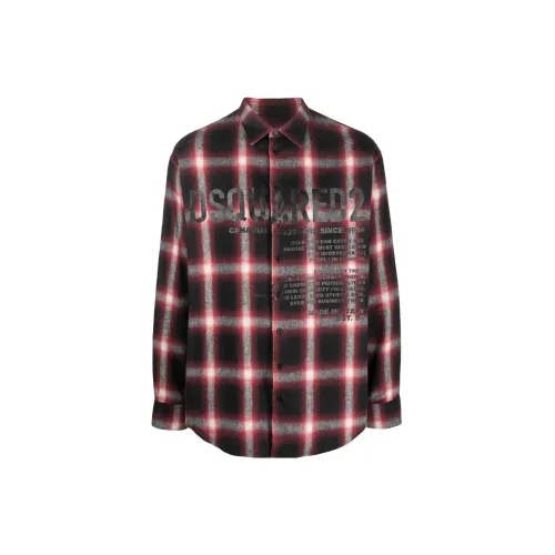 DSQUARED 2 Shirts Men Red