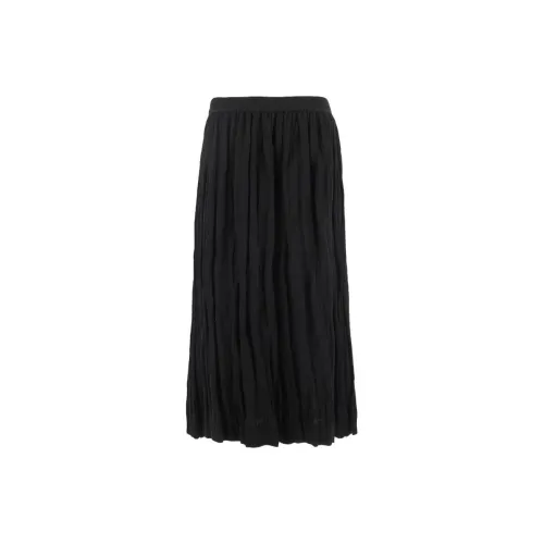 UMA WANG Casual Long Skirts Women's Black