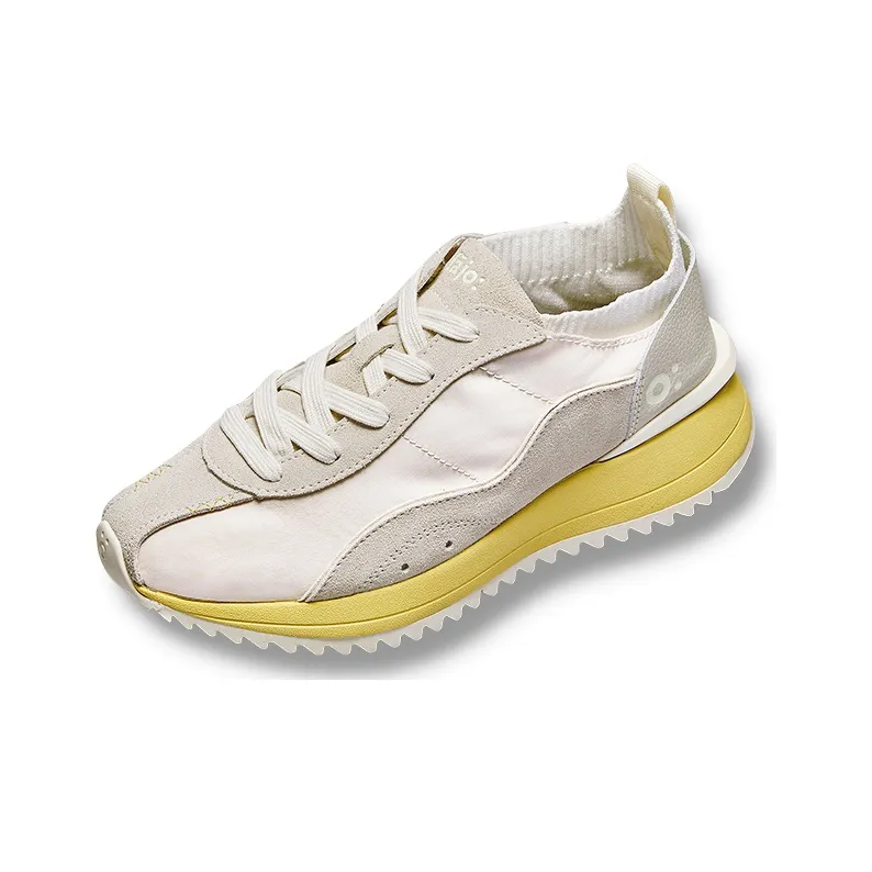 FAJO Ice Cream Silk Shoes Breathable Lightweight Low Top Casual Shoes Unisex Mushroom Gray-1