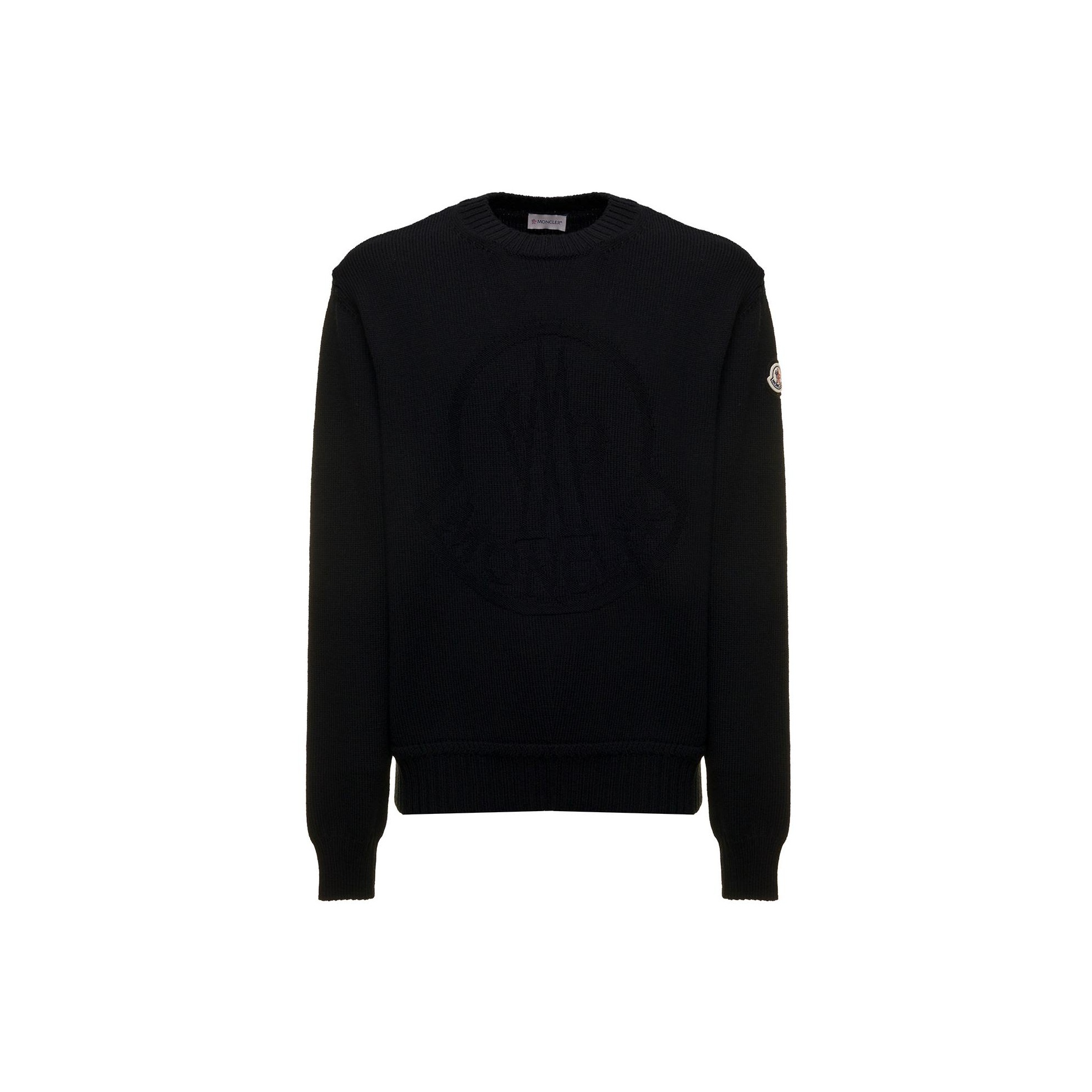 Black moncler jumper online