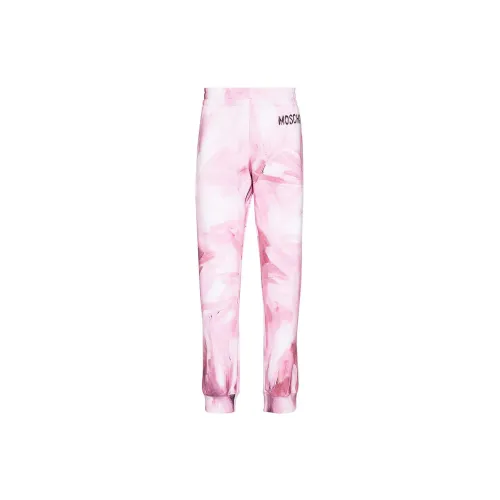 MOSCHINO Knitted Sweatpants Men Pink