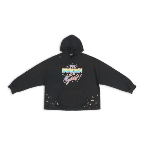 Balenciaga Sweatshirts Men Black