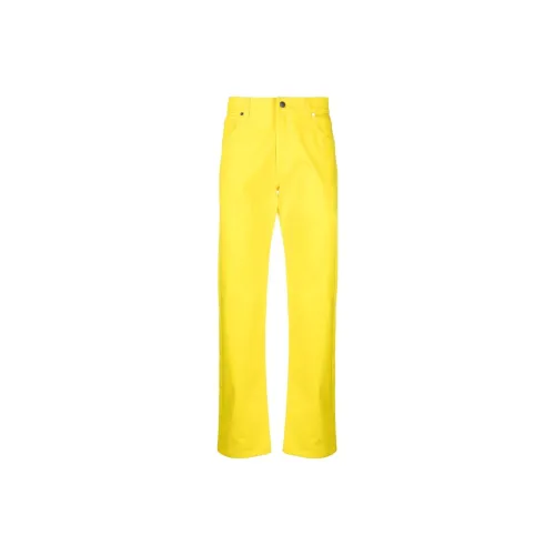 MOSCHINO Casual Pants Men Yellow