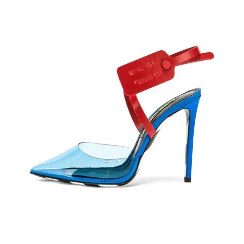 OFF-WHITE High Heels Women's Blue/Red