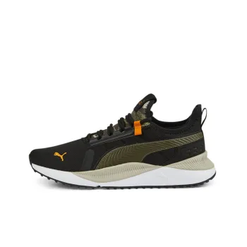 PUMA Pacer Future Street Sashiko Low-Top Running Shoes Unisex Black Green White