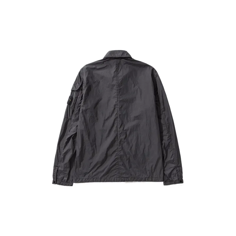 STONE ISLAND Jacket Men's Charcoal Gray-1