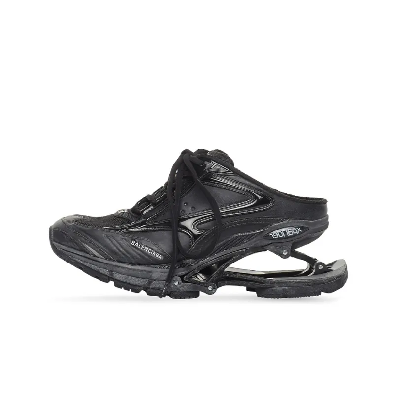 Balenciaga X Pander Low Top Casual Shoes Women's Black-0