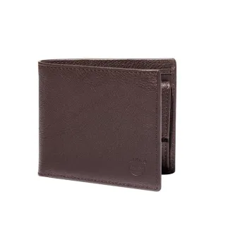 Timberland Cow Leather Wallet Men's Brown