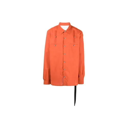 Rick Owens DRKSHDW Shirts Men Orange