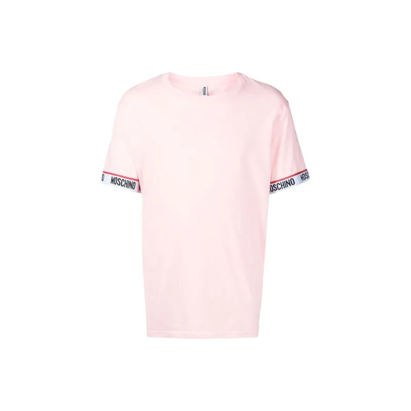 MOSCHINO T-Shirts Men Light Pink-0