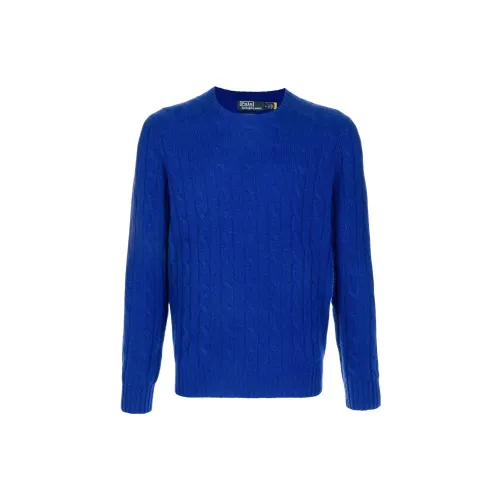 Polo Ralph Lauren Cashmere Sweaters Men Blue