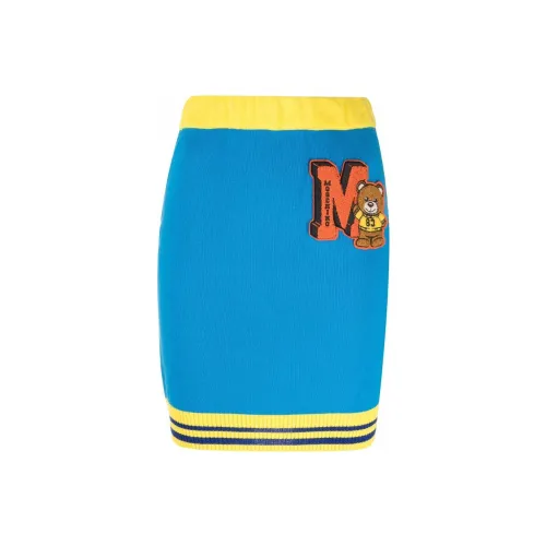 MOSCHINO Casual Short Skirts Women's Blue