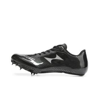 HEALTH 155S Cushioned Slip Resistant Abrasion Resistant Low Top Sprint Running Shoes Unisex Black