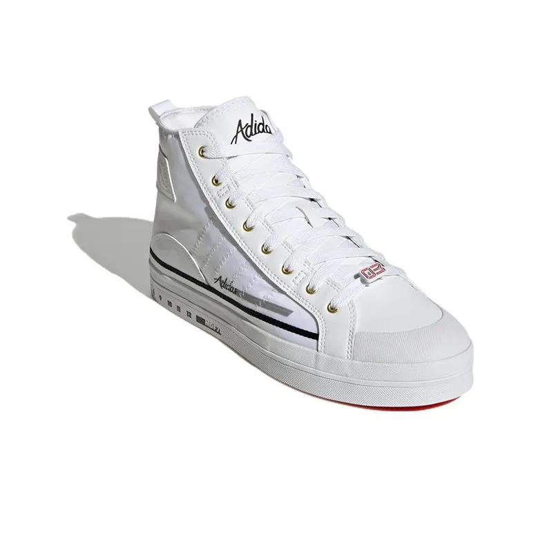 Adidas Neo City Canvas Hi 'White'-2