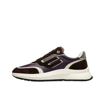 BALLY Demmy Casual Shoes Women's Low Top Brown/Purple
