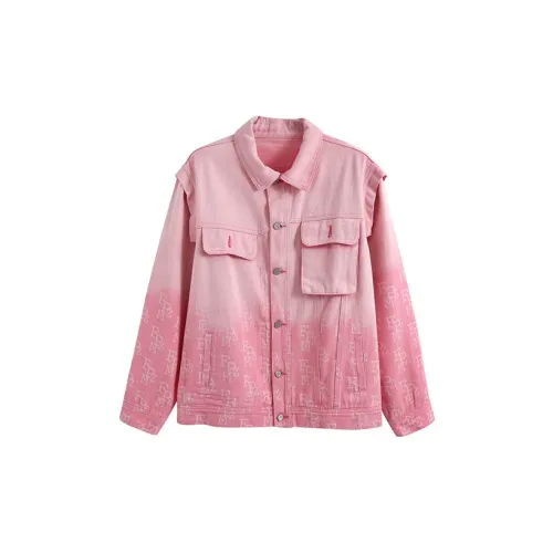 FPMZ Denim Jackets Unisex Pink