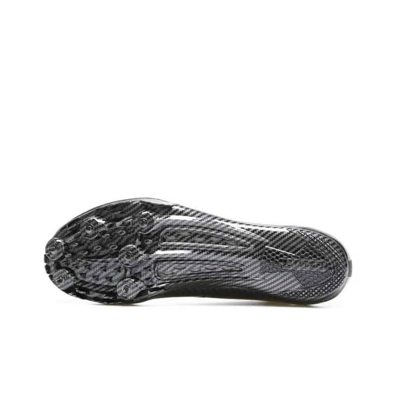 HEALTH 155S Cushioned Slip Resistant Abrasion Resistant Low Top Sprint Running Shoes Unisex Black-5