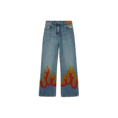 PALM ANGELS Jeans Women's Blue