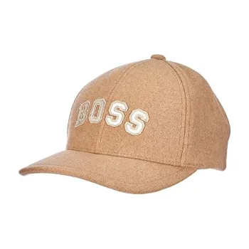 HUGO BOSS Baseball Caps Unisex Light Umber
