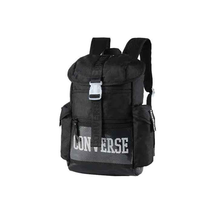 Converse Polyester Backpack Regular Unisex Jet Black-1