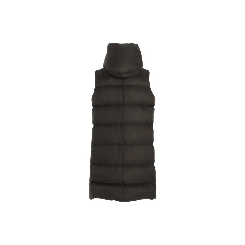 RICK OWENS Quilted Hooded Gilet-1