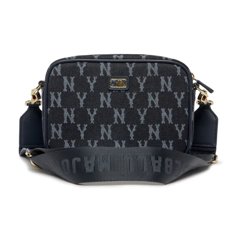 MLB Polyester Camera Bag, Crossbody Bag, Shoulder Bag Unisex Dark Blue-3