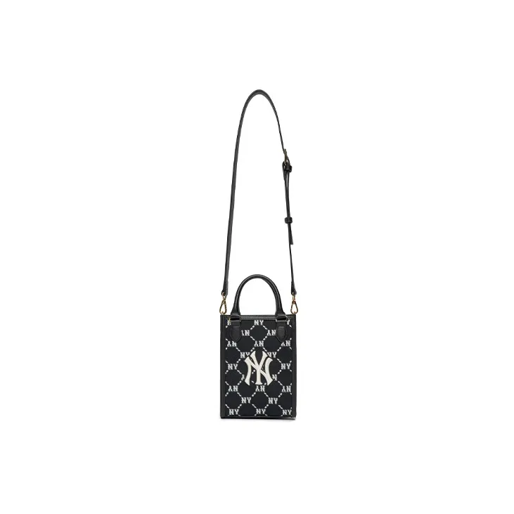 MLB Polyester Tote Bag, Shopping Bag, Shoulder Bag, Crossbody Bag Mini Women's Black-4