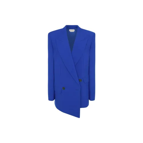 Alexander McQueen Asymmetric Double-breasted Blazer