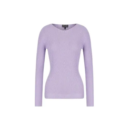 EMPORIO ARMANI Cashmere Sweaters Women's Purple