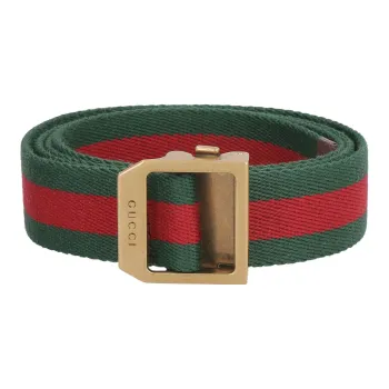 GUCCI Fabric Belt Unisex Width  3cm