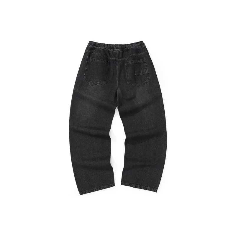 BIRDTALK Jeans Unisex Black-1