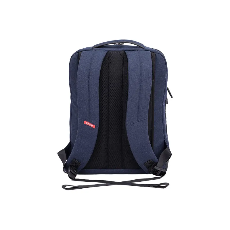 SWIZA Polyester Backpack Large Size Unisex Gray Blue-3