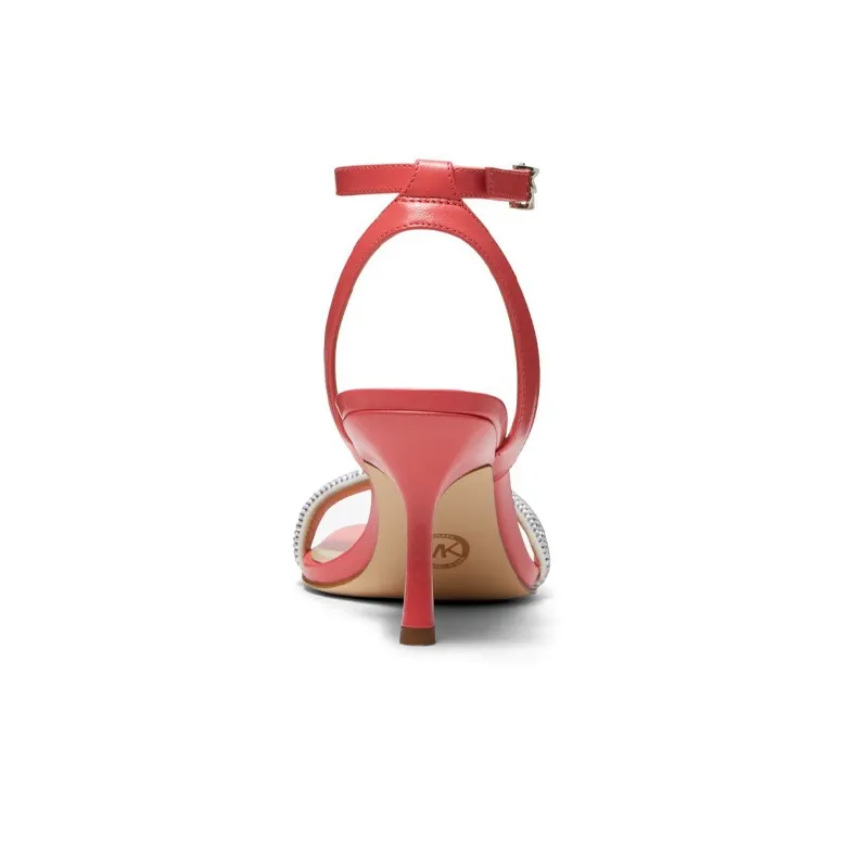 MICHAEL KORS Carrie Strap Sandals Women's Red-4