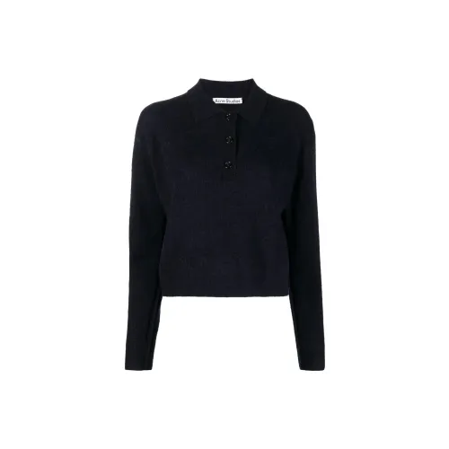 Acne Studios Cashmere Sweaters Women's Dark Blue