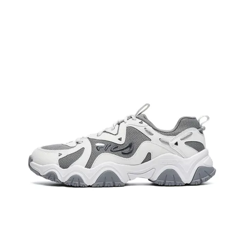 FILA Fluid 4 Casual Shoes Men Low-Top Mystic Gray/Misty Gray