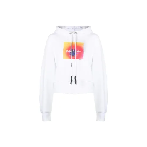 PALM ANGELS Gradient Logo Print Hoodie