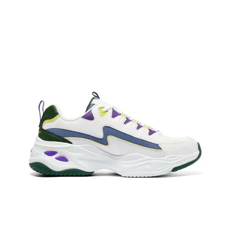 Skechers D'Lites 4.0 'White Blue'-1